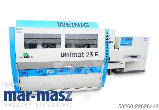 Four Side Planer WEINIG UNIMAT 23 E na 6 głowic