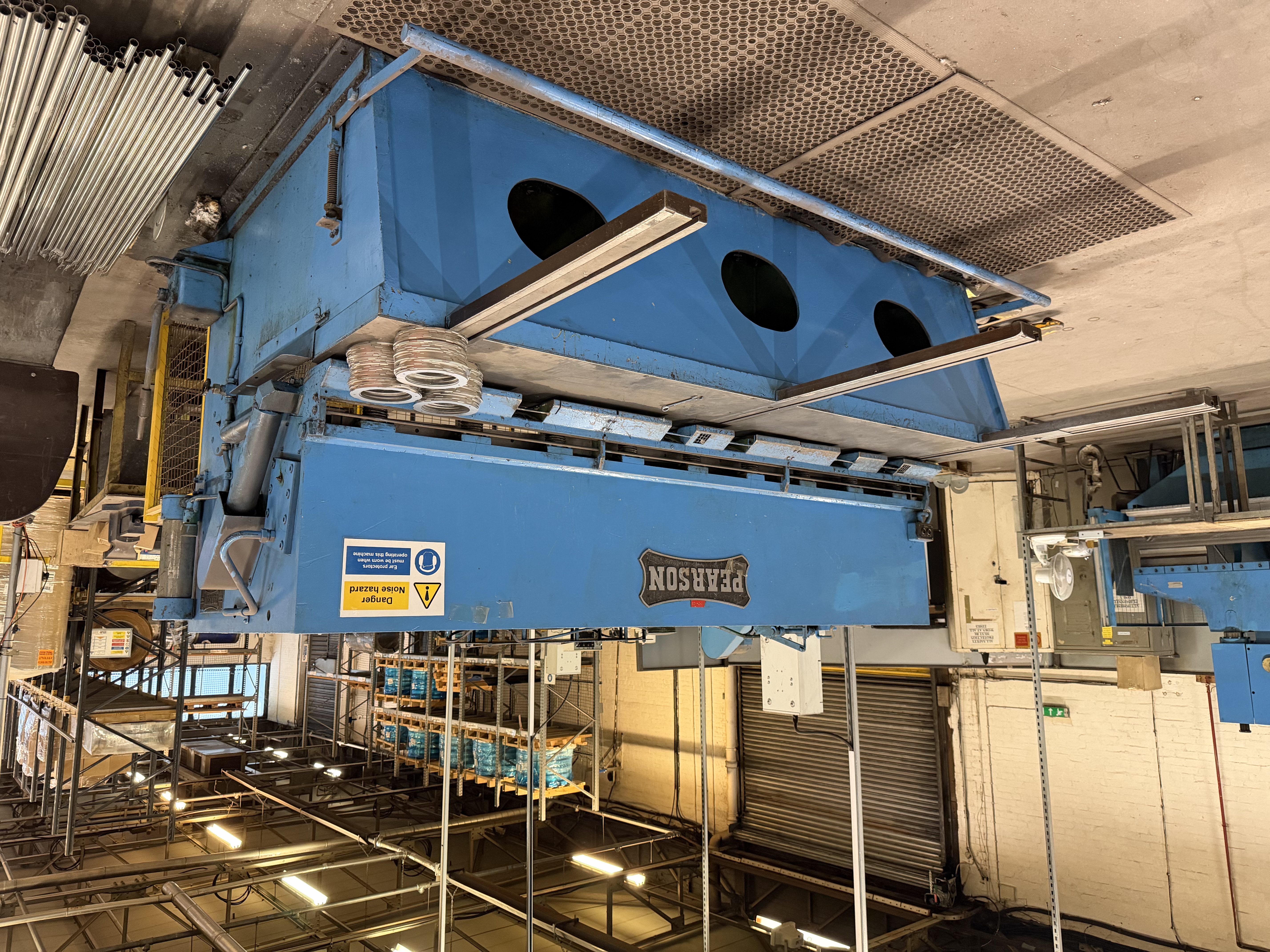 Cisaille guillotine hydraulique Pearson 4088/2. 8x25