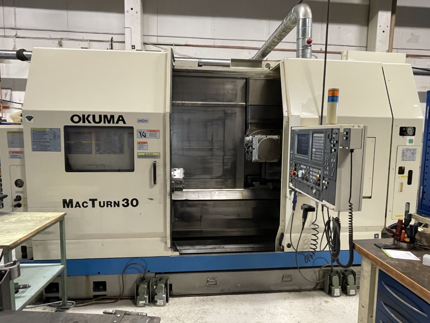 Tour cnc Okuma Mac Turn 30 OSP-U100L