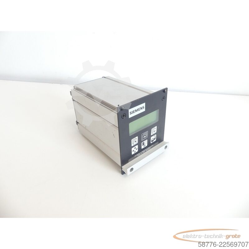 Component Siemens SITRANS F C MASS 6000 FDK:083H0204 SN 134335N324