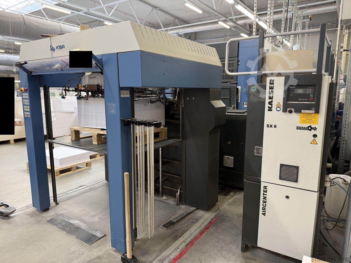 Offset printing press KBA Rapida 105 PRO 5+L ALV 2 FAPC
