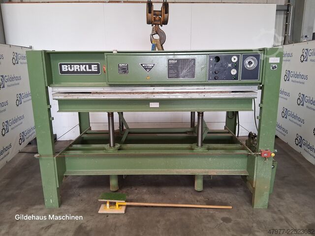 Veneer press BÜRKLE U 60