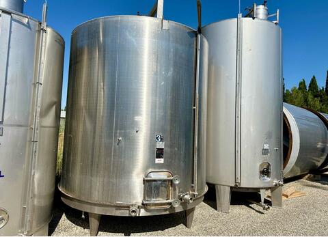 Cuve inox 316 - Fond plat - STAI - 22000 L - 3 unités