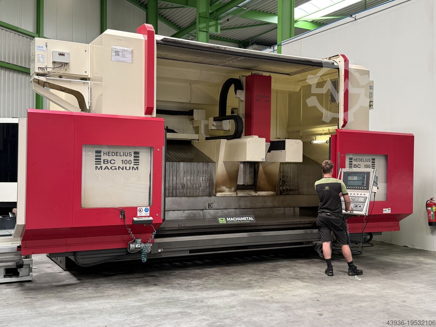 3-axis CNC machine (VMC) Hedelius BC 100 Hedelius BC 100 Magnum