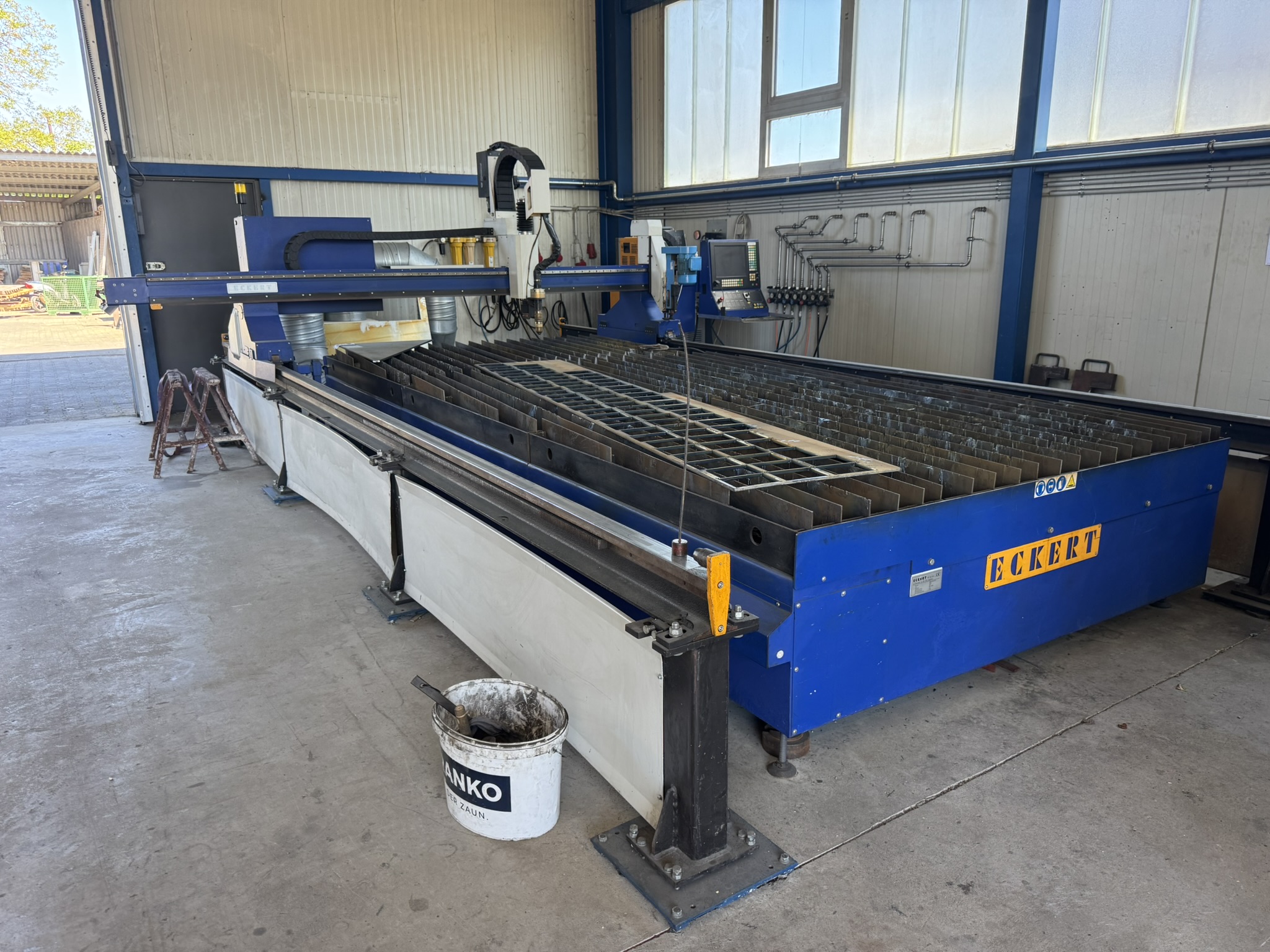 Machine de découpe plasma Eckert Jantar 2