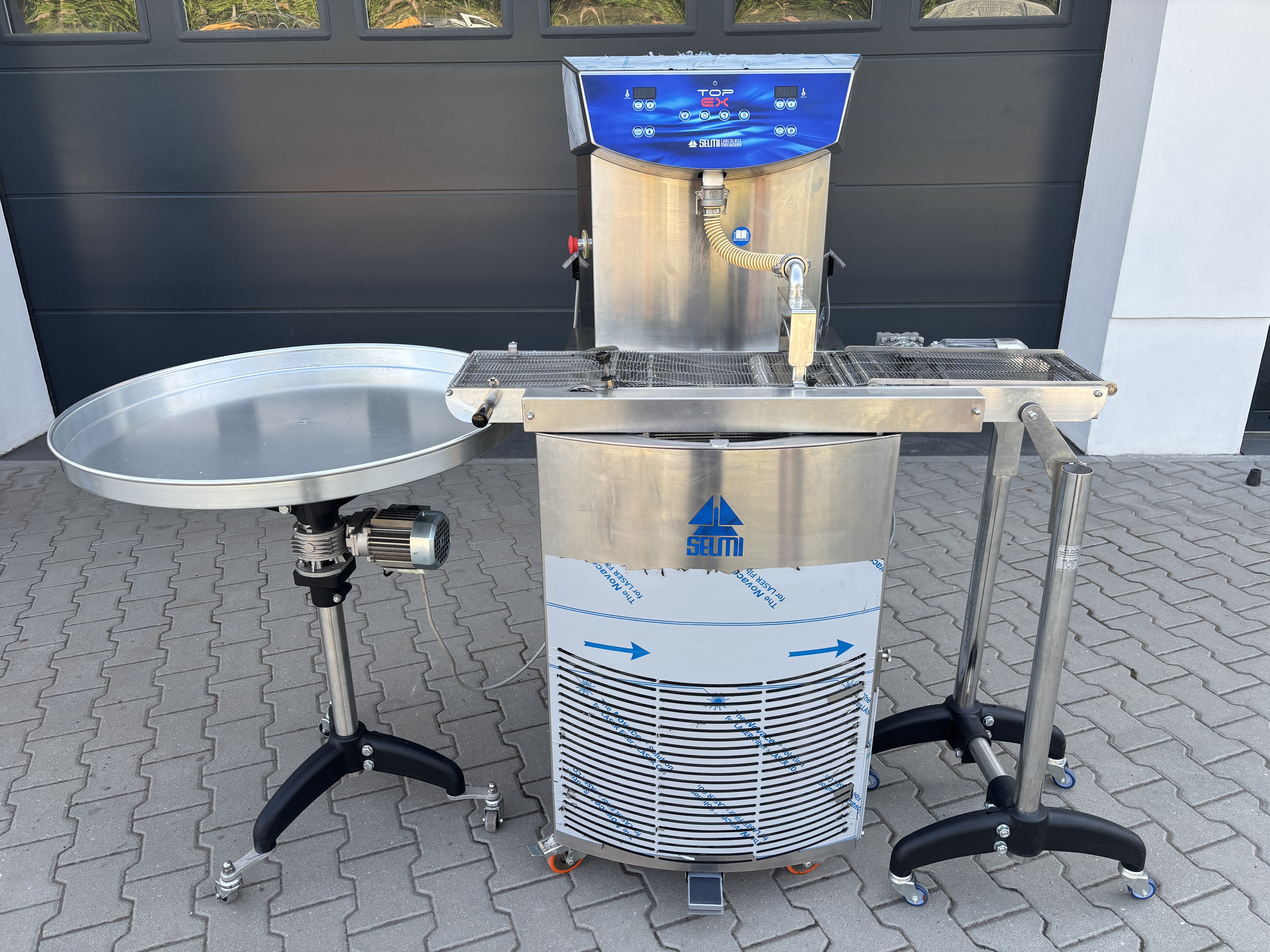 Machine à tempérer le chocolat Selmi Top EX + Enrobeuse de truffes (2019)