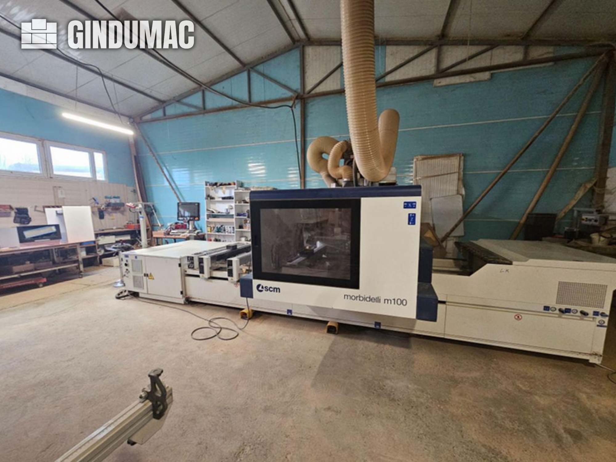 Centre d’usinage CNC bois SCM MORBIDELLI M 100