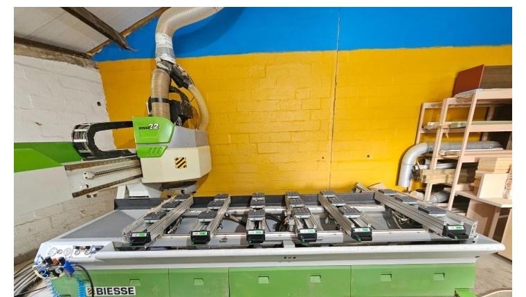 Centre d’usinage CNC bois BIESSE ROVER 22