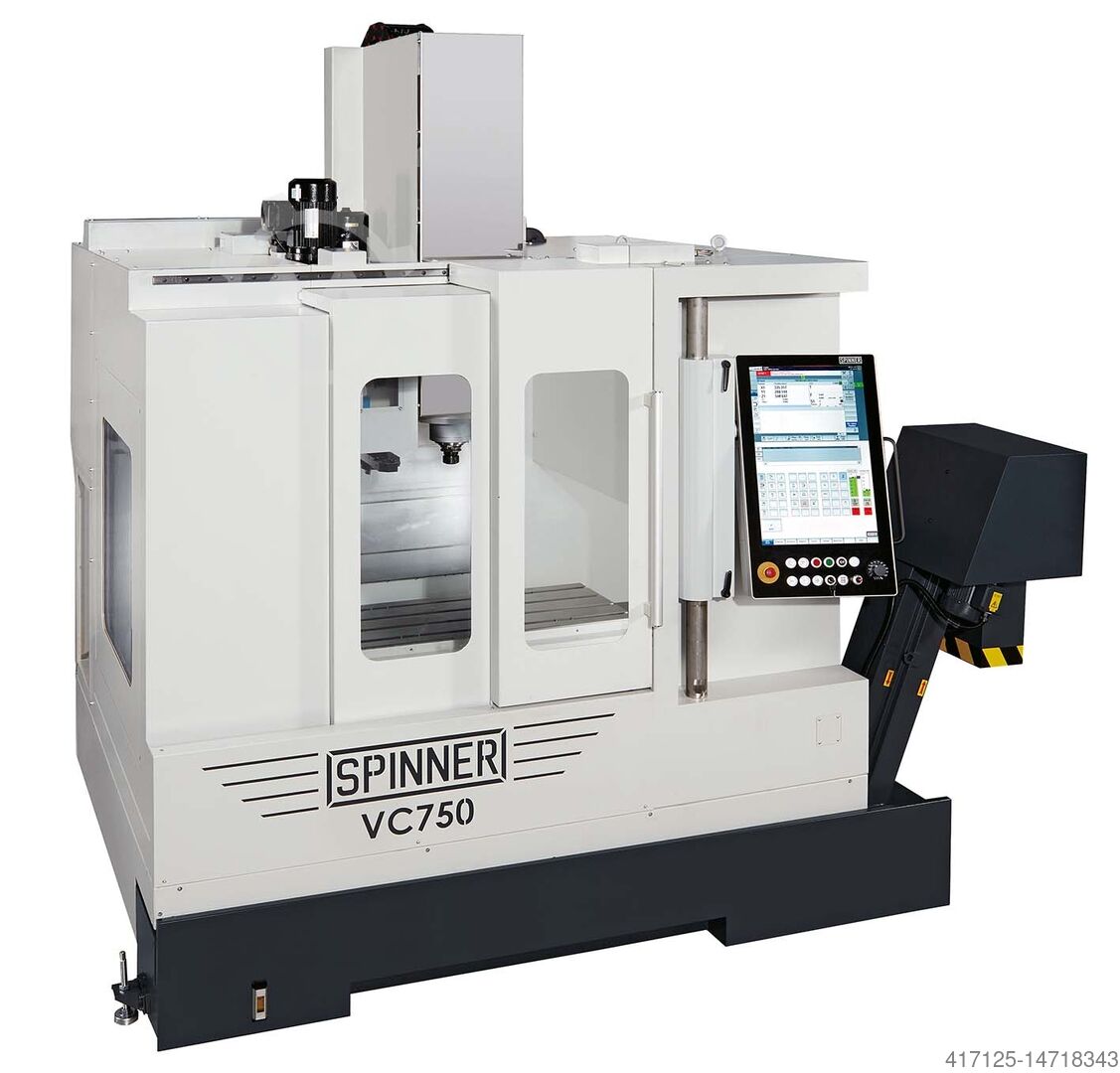Vertical machining center SPINNER VC750