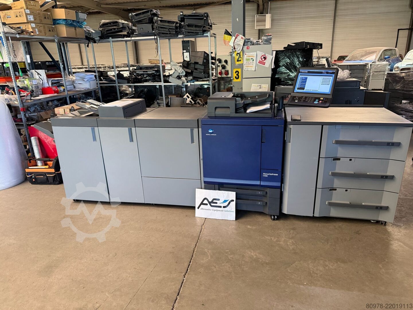 Digital print machine Konica Minolta AccurioPress C4080