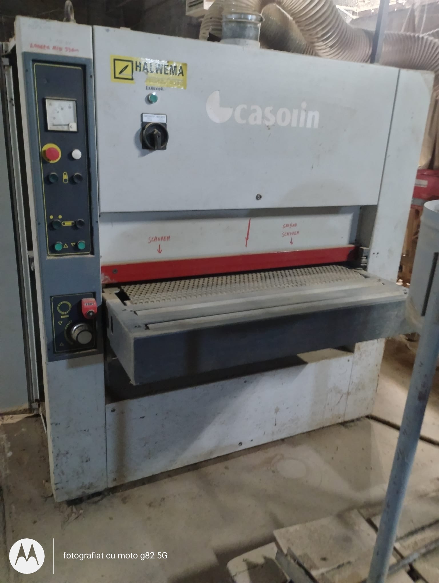 Machine à calibrer et poncer le bois Casolin – industrielle, en bon état, usine mobile Hot deal