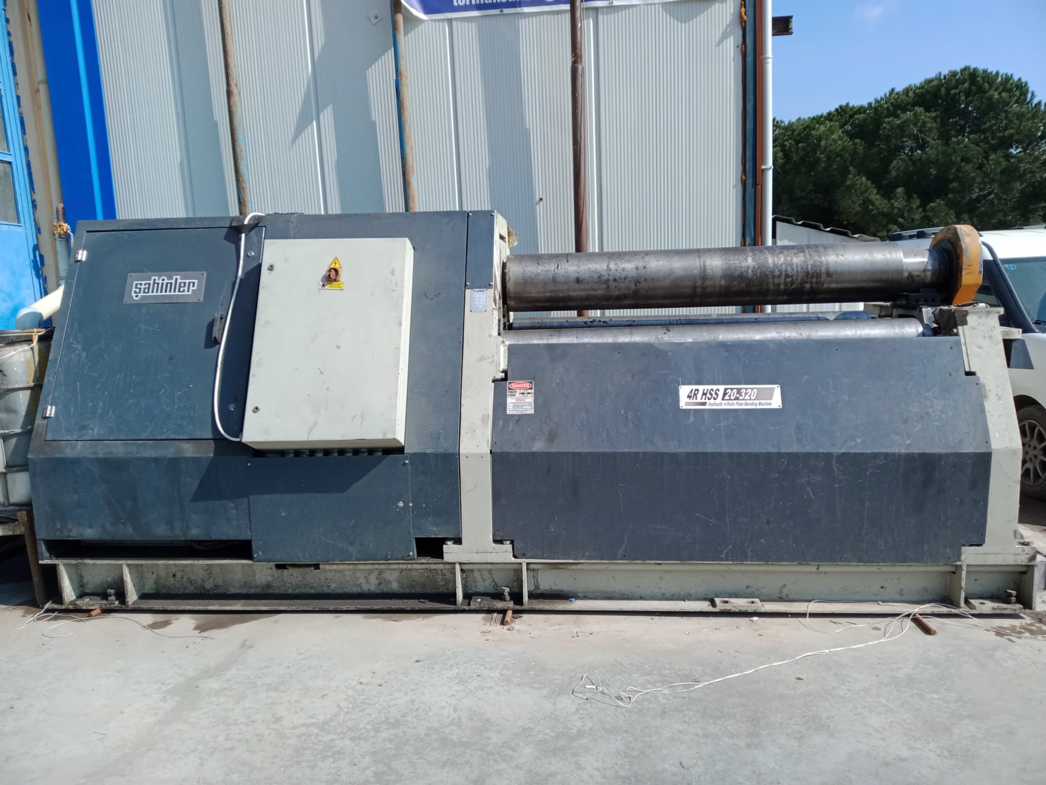 Rouleuse à 4 rouleaux Sahinler 4R HSS 20-320