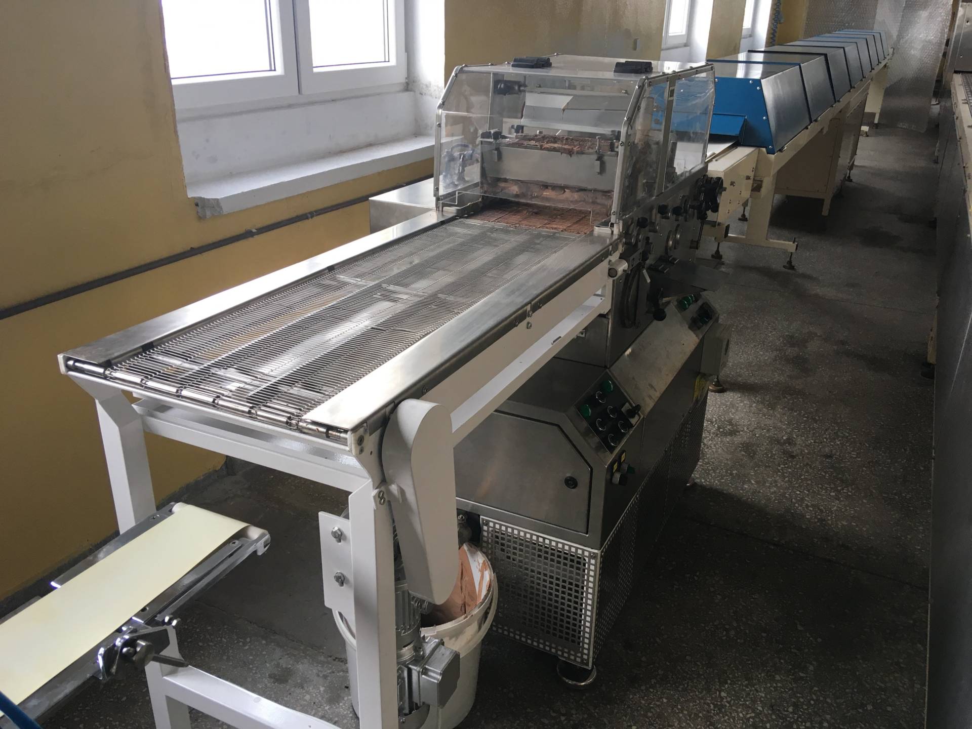 Machine de production de chocolat Nielsen Enrober HEAD