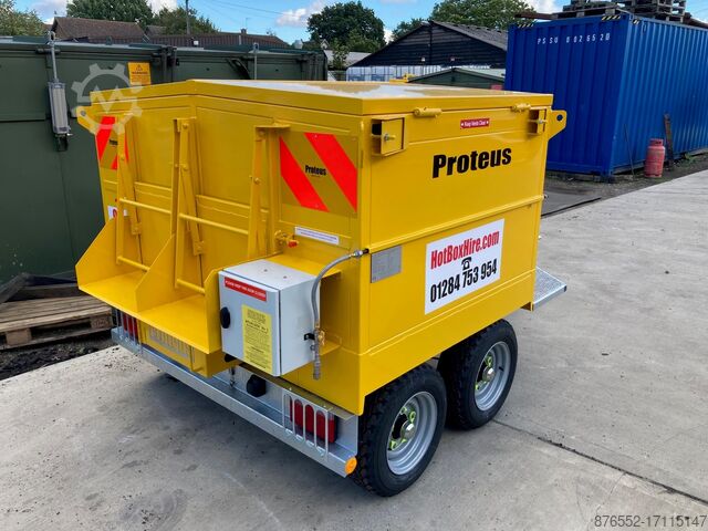 Asphalt hot box Proteus Towable Trailer Hot Boxes