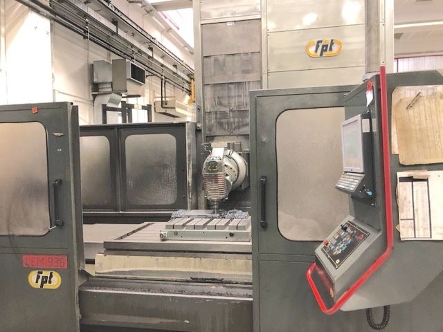 Fraiseuse cnc à banc fixe FPT LEM936