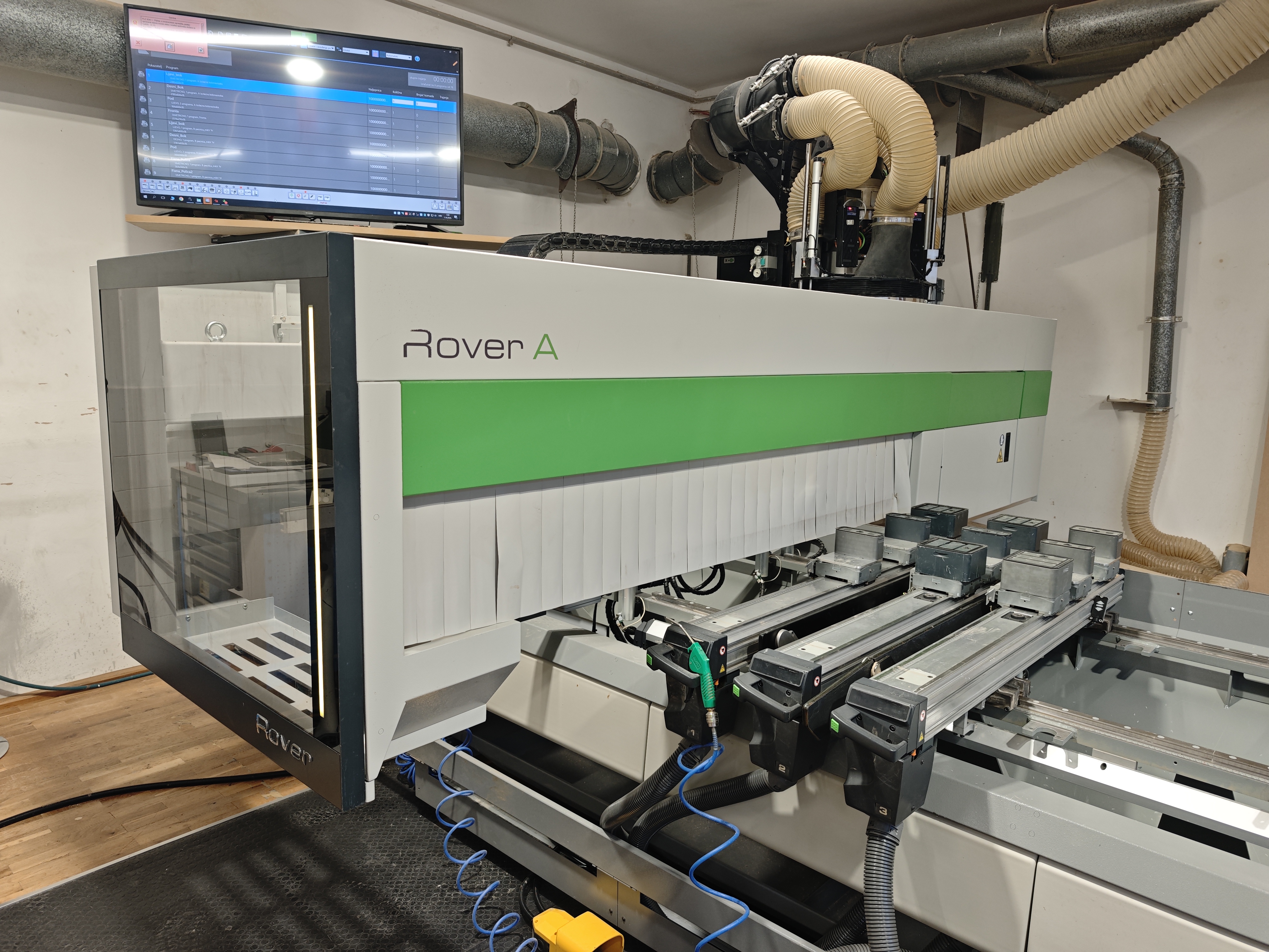 Centre d’usinage CNC bois Biesse Rover A smart 1632 Hot deal
