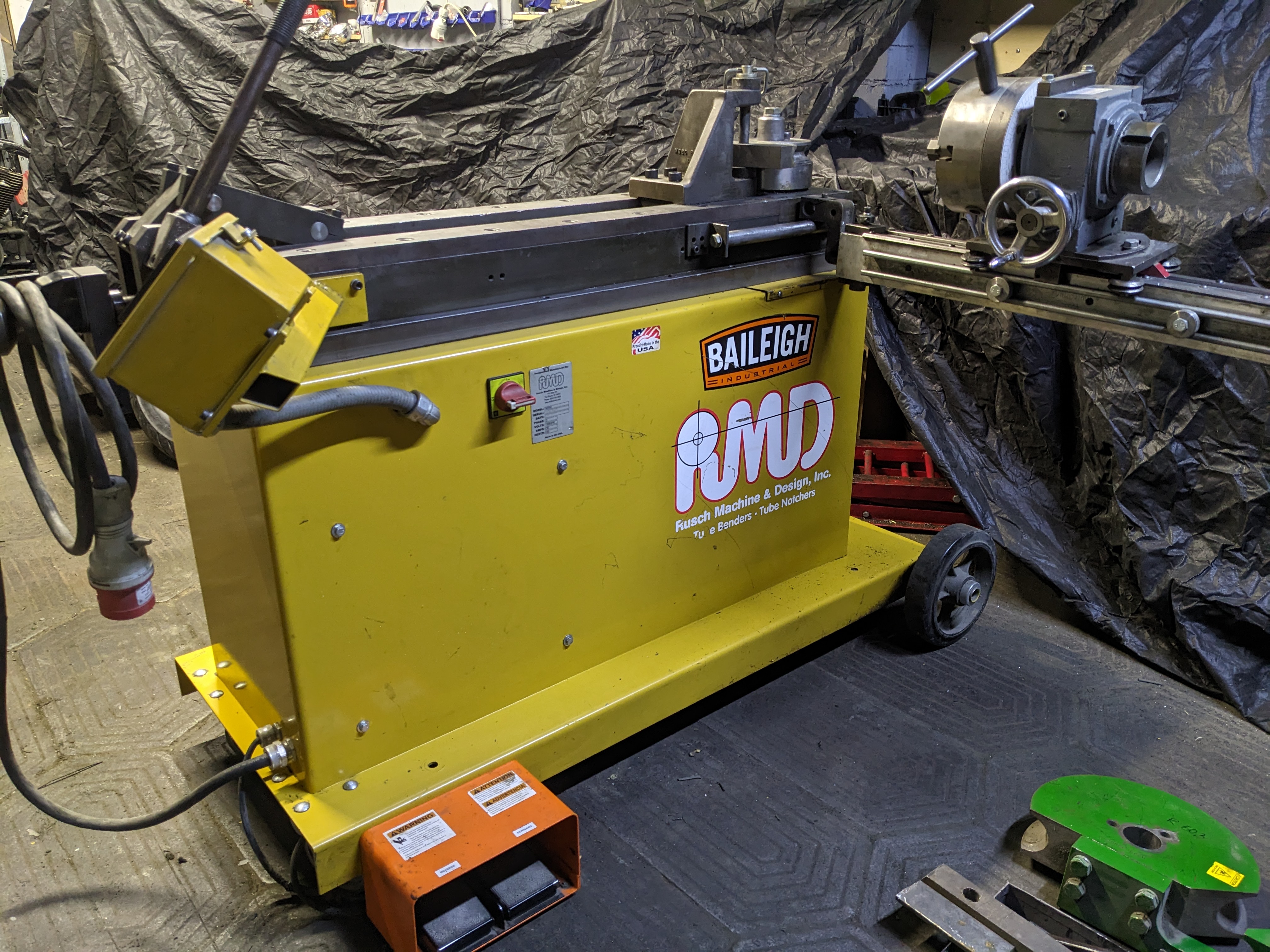 Cintreuse de tubes Baileigh Industrial RMD RDB-350