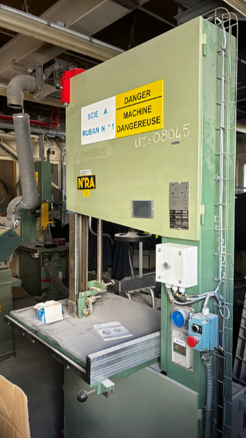 Scie à ruban pour le bois NRA RAPID 700 800