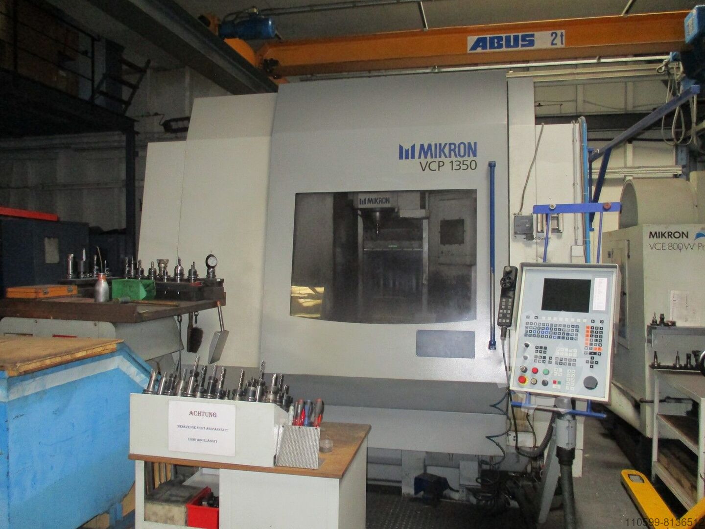 Precision machining center Mikron VCP 1350