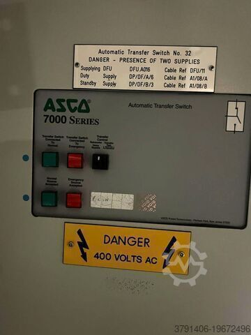 Switchgear and switchboard ASCO ASCO 7000 ATS Automatic Transfer Switch