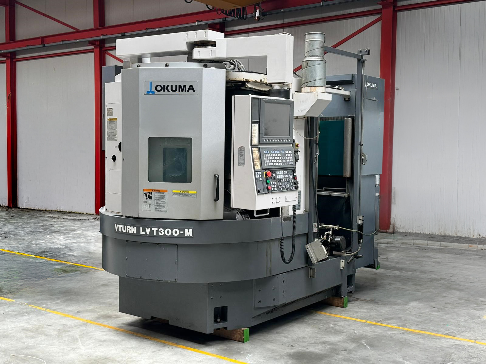 Tour cnc OKUMA LVT 300-M