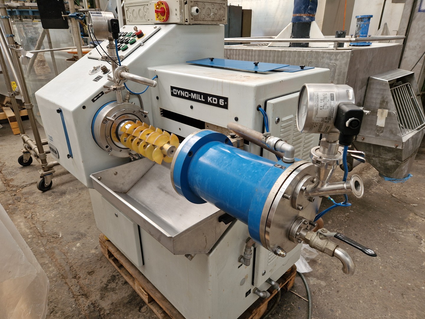 Broyeur WAB Dyno-Mill KD 6
