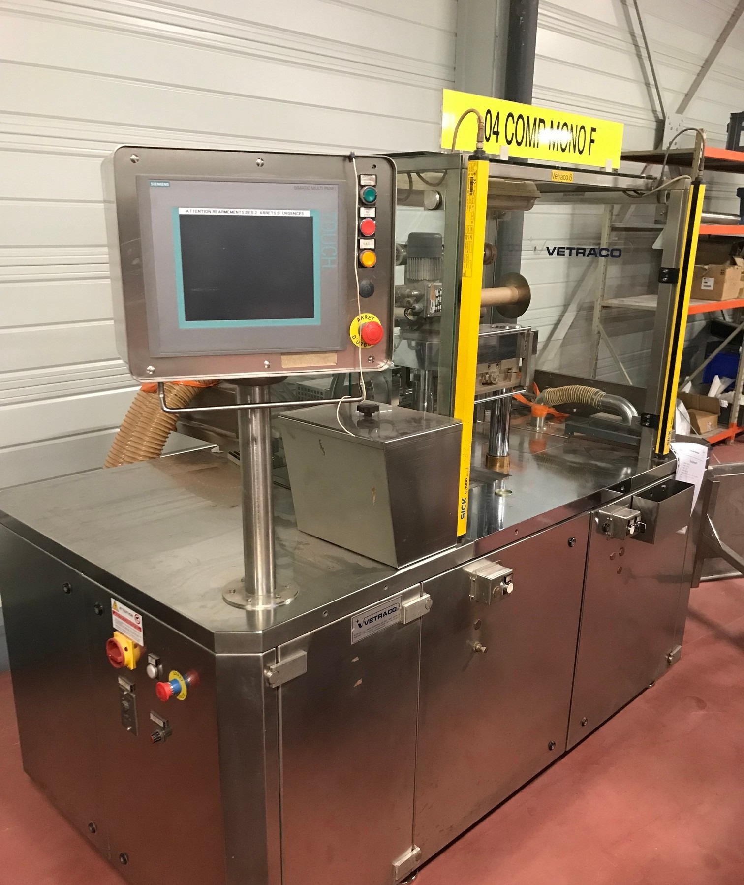 Vetraco CP 024 N Machines diverses pour l'industrie pharmaceutique et chimique