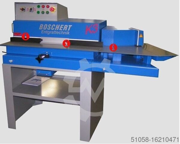 Brush deburring machine Boschert K 3