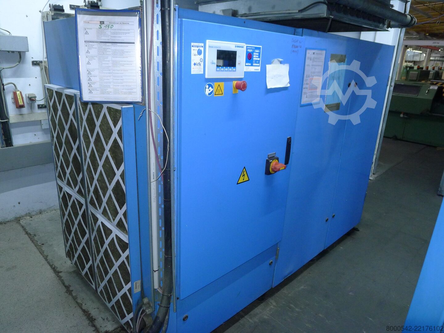 Screw compressor BOGE S150