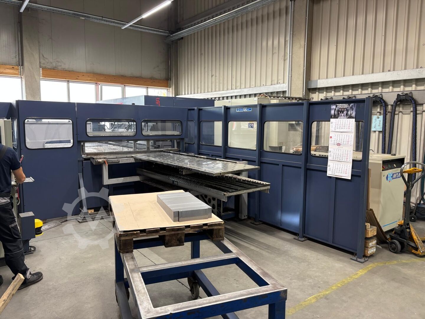 Sheet metal processing center Salvagnini P4