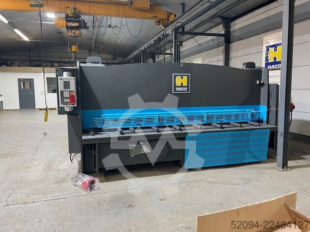 Hydraulic guillotine shear HACO HSLX 3006