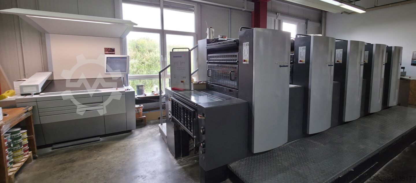 Offset printing press Heidelberg SM 74-5