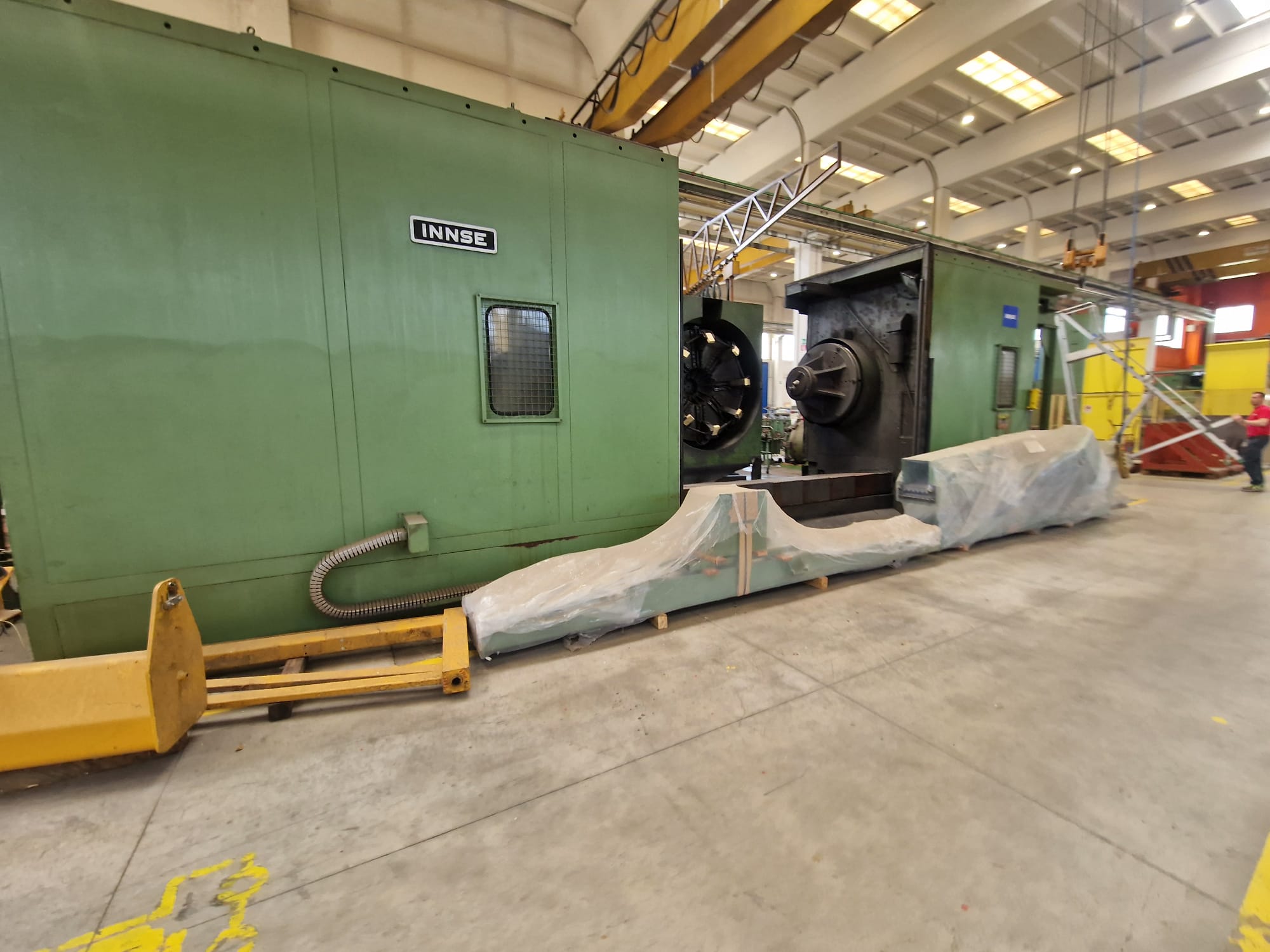 Aléseuse à montant mobile CNC INNSE - BERARDI SIEMENS