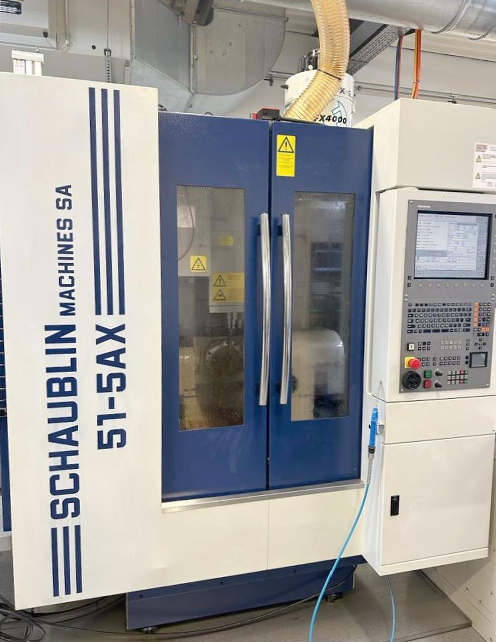Centre d'usinage 5 axes Schaublin 51 5AX CNC