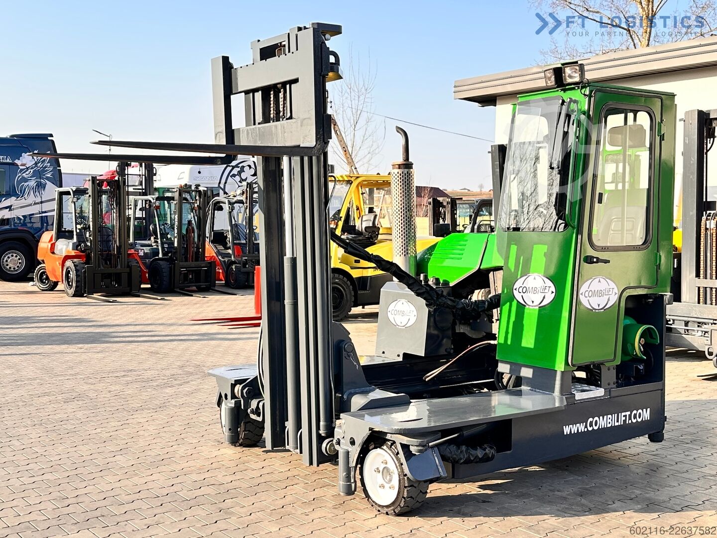 4-way forklift truck Combilift C3000 / DUPLEX / 4100MM / LPG