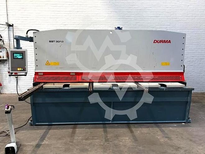 Sheet metal shear Durma SBT 3013