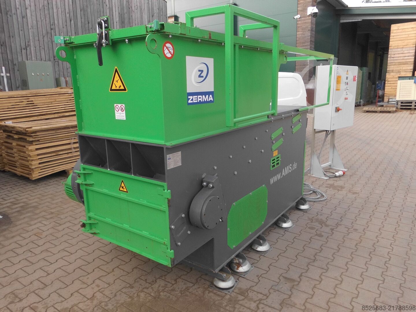 As-new shredding plant - ZERMA AMIS Maschinen GmbH ZERMA : Typ ZWS 850